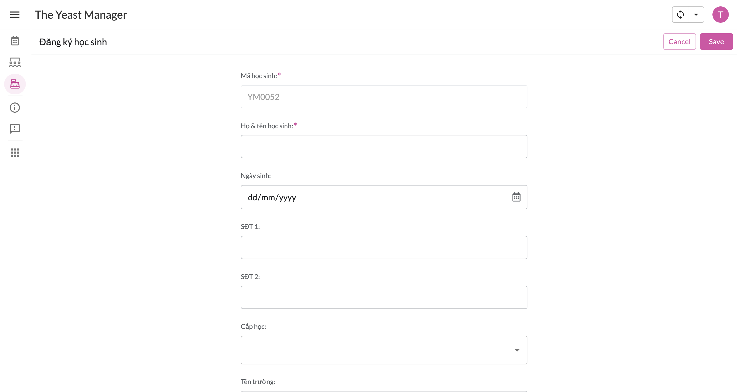 The Yeast UI 2